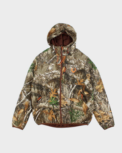 Vintage 2000's Real Tree Camouflage Hooded Jacket - M