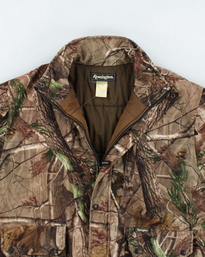 Vintage 1990's Remington Real Tree Camo Puffer Jacket - XL