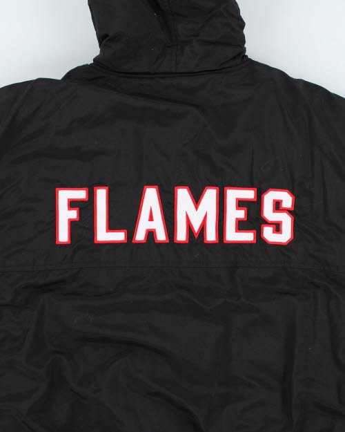 Vintage NHL Calgary Flames Hooded Jacket - XL