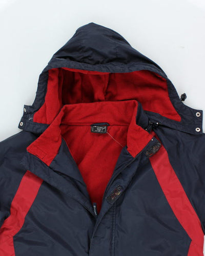 Vintage Champion Lined Hooded Jacket - XL