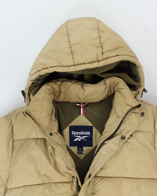 Reebok Hooded Puffer Jacket - L