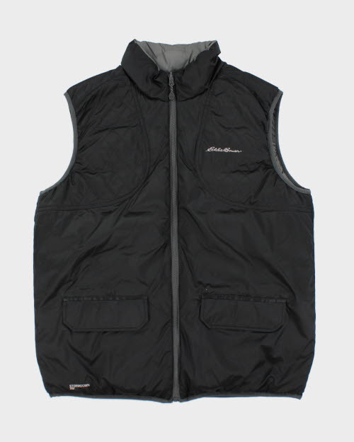 Eddie Bauer Reversible Goose Down Gilet - L