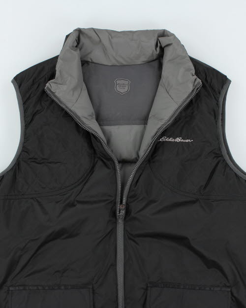 Eddie Bauer Reversible Goose Down Gilet - L