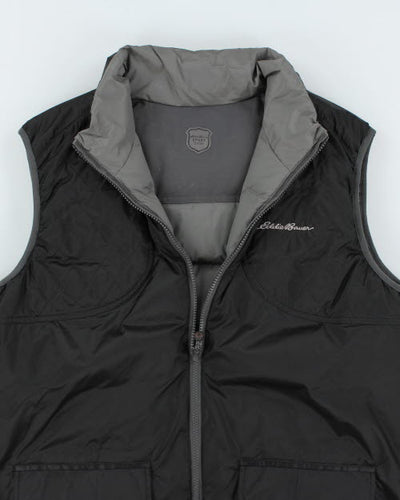 Eddie Bauer Reversible Goose Down Gilet - L