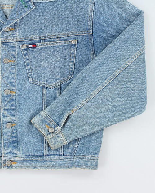Deadstock Tommy Hilfiger Denim Jacket L Rokit