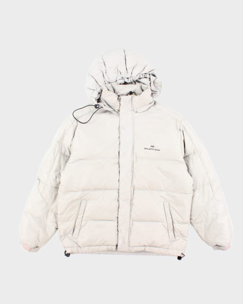 Vintage 2000's Balenciaga Hooded Puffer Jacket - M
