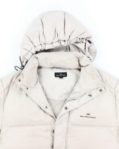 Vintage 2000's Balenciaga Hooded Puffer Jacket - M