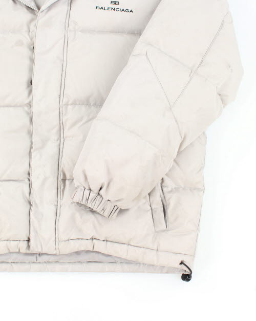 Vintage 2000's Balenciaga Hooded Puffer Jacket - M