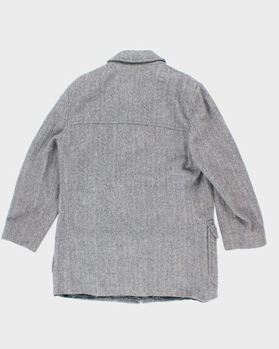 Vintage Pendleton Virgin Wool Button Up Overcoat - M