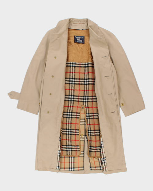 Burberry Wool Lined Trench Coat - S