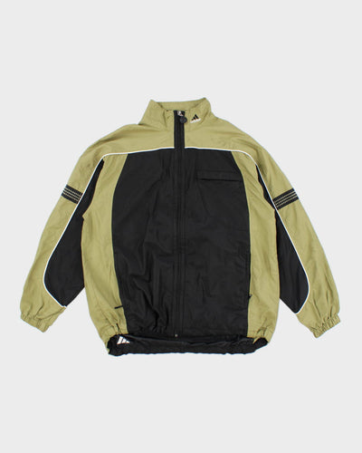 Vintage 90's Adidas Two Tone Zip Up Track Jacket - S