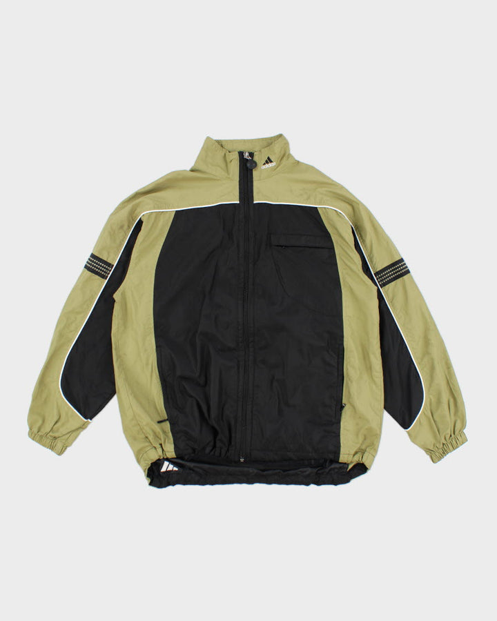 Vintage 90's Adidas Two Tone Zip Up Track Jacket - S