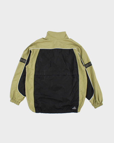 Vintage 90's Adidas Two Tone Zip Up Track Jacket - S