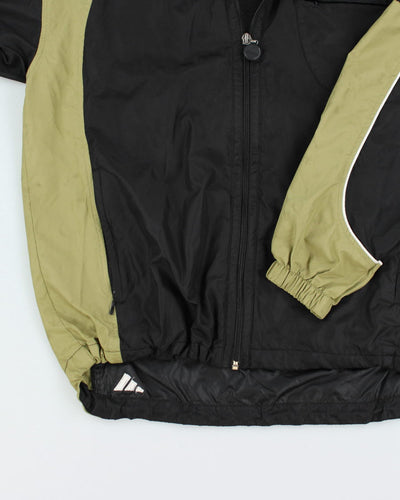 Vintage 90's Adidas Two Tone Zip Up Track Jacket - S