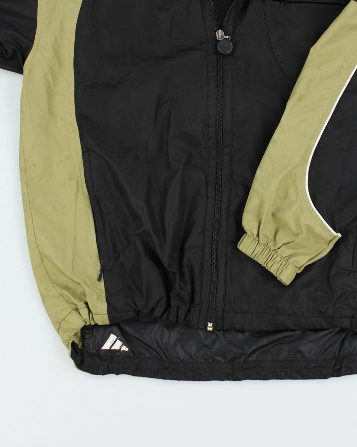 Vintage 90's Adidas Two Tone Zip Up Track Jacket - S