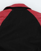 Vintage 80's BC Football Collegiate Embroidered Varsity Jacket - M
