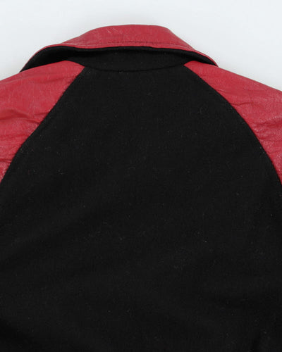 Vintage 80's BC Football Collegiate Embroidered Varsity Jacket - M