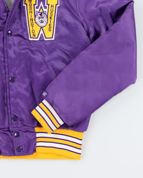 Vintage 80's Washington Huskies Sports Jacket - S