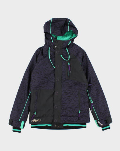 Vintage 90's Nomis Multi Pocket Hooded Skiing Jacket - S