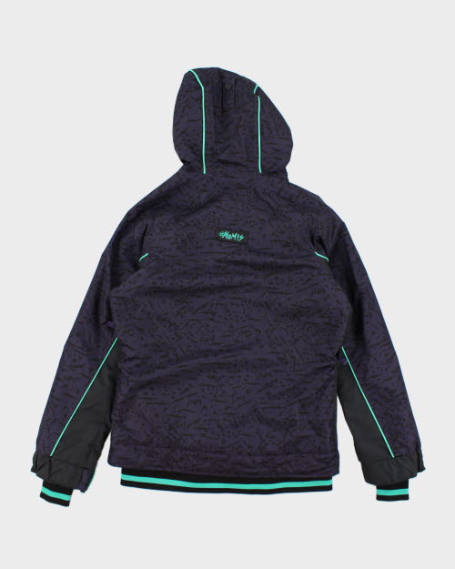 Vintage 90's Nomis Multi Pocket Hooded Skiing Jacket - S