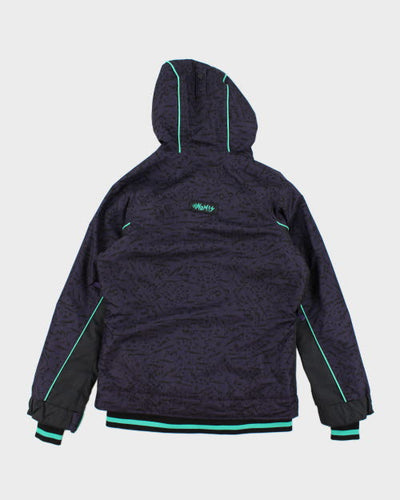 Vintage 90's Nomis Multi Pocket Hooded Skiing Jacket - S