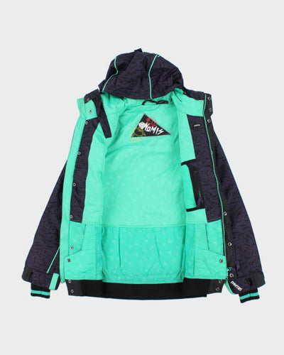 Vintage 90's Nomis Multi Pocket Hooded Skiing Jacket - S
