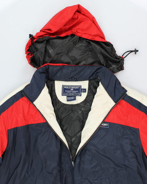 Vintage Polo Sport Lightweight Waterproof Jacket - XL
