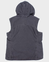 Vintage Carhartt Workwear Hooded Quilted Gilet - L