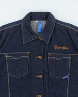 Vintage 90's Platinum FUBU Fat Albert Denim Jacket - L