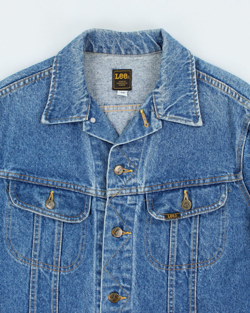 Vintage 90's Lee Medium Wash Denim Jacket - L