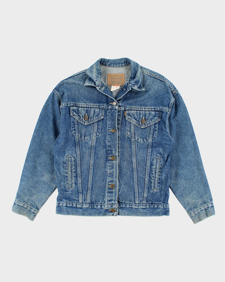 Vintage 80s Levi's White Tab Denim Jacket - S