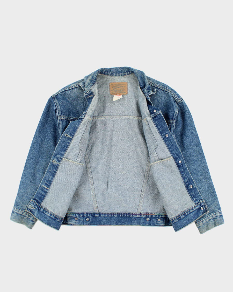 Vintage 80s Levi's White Tab Denim Jacket - S
