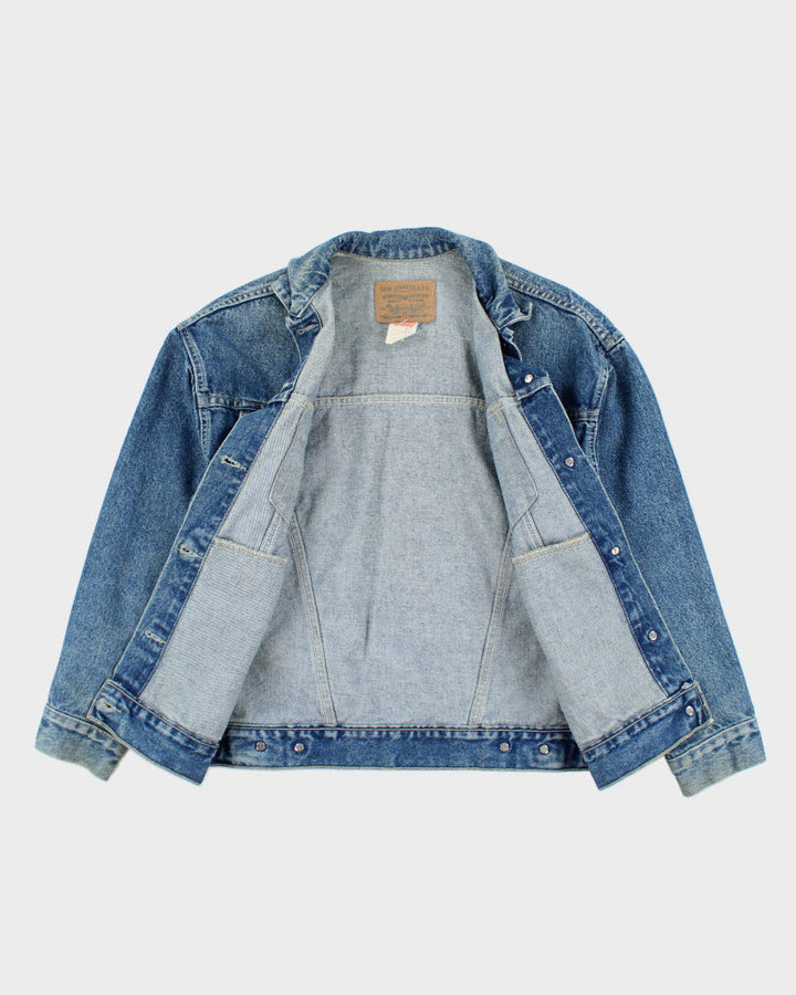 Vintage 80s Levi's White Tab Denim Jacket - S