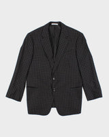 Armani Check Blazer - M