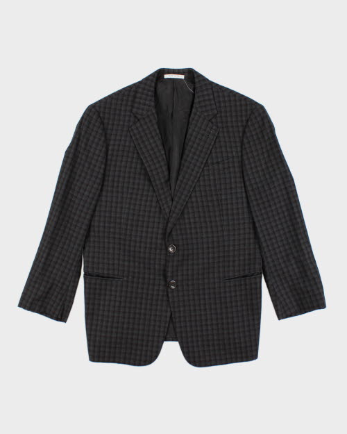 Armani Check Blazer - M