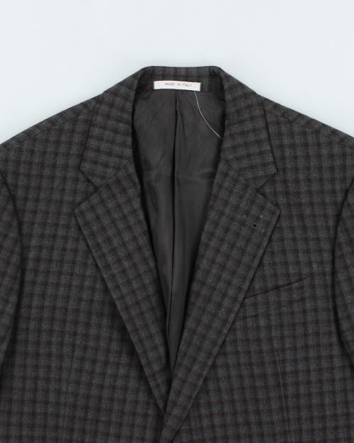 Armani Check Blazer - M