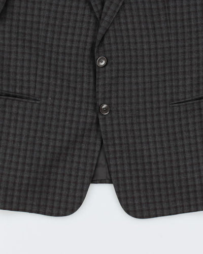 Armani Check Blazer - M