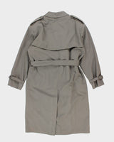 Vintage Pronti Wool Lined Trench Coat - L