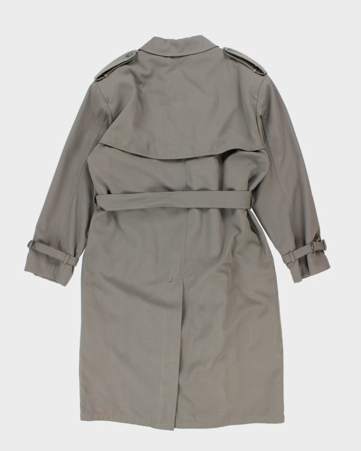 Vintage Pronti Wool Lined Trench Coat - L