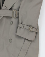 Vintage Pronti Wool Lined Trench Coat - L