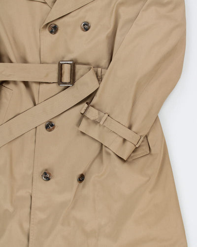 Vintage Wool Lined Trench Coat - L