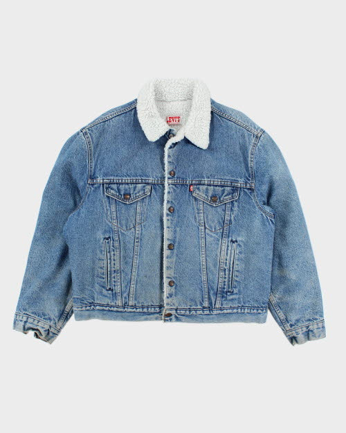 Vintage Levi's Lined Denim Jacket - L