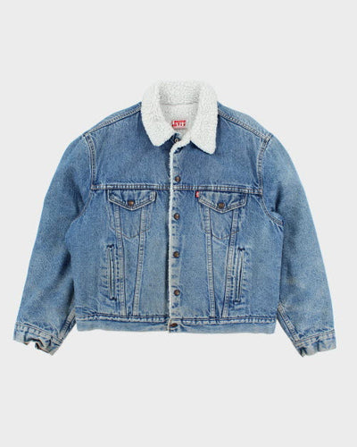 Vintage Levi's Lined Denim Jacket - L