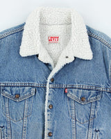 Vintage Levi's Lined Denim Jacket - L