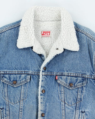 Vintage Levi's Lined Denim Jacket - L