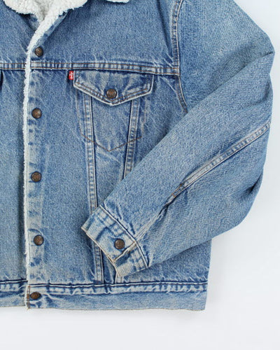 Vintage Levi's Lined Denim Jacket - L