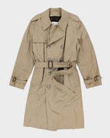 London Fog Lined Trench Coat - M