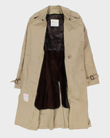 London Fog Lined Trench Coat - M