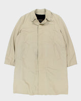 London Fog Lined Trench Coat - L