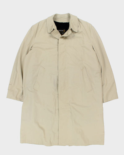 London Fog Lined Trench Coat - L